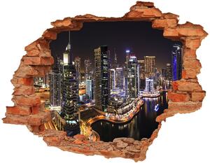 Autocolant de perete gaură 3D Marina in Dubai