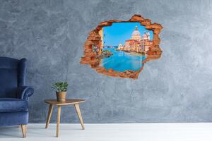 Autocolant un zid spart cu priveliște Veneția, Italia