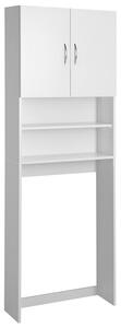 Aqualine Aqualine, dulap SIMPLEX ECO pentru masina de spalat rufe 63x25x190cm, alb, SIME715
