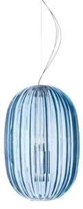 Plass Medium Lustră Pendul Light Blue 3,2m - Foscarini