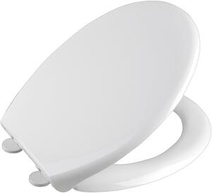 Aqualine Aqualine, scaun WC SOFIA, Soft Close, alb, BS122