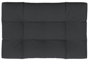 Pernă pentru paleți, negru, 120x80x12 cm, textil
