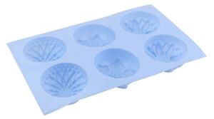 Forma silicon pentru prajituri 6 cavitati Floral AH 0028