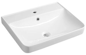 Aqualine Aqualine, chiuveta mobila ceramica ZEN 60x45cm, alb, 3060