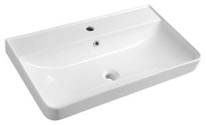 Aqualine Aqualine, chiuveta mobila ceramica ZEN 80x45cm, alb, 3080