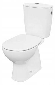 Cersanit ARTECO - WC combi + scaun antibacterian cu funcție de închidere lentă, deșeu vertical, K667-077