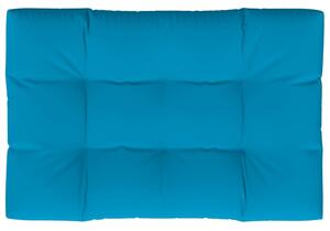 Pernă pentru paleți, albastru, 120x80x12 cm, material textil