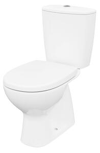 Cersanit ARTECO - WC combi + scaun antibacterian cu funcție de închidere lentă, deșeu vertical, K667-074