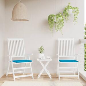 Perne scaune grădină 2 buc. albastru 40x40x3 cm țesătură Oxford