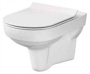 Cersanit City CleanOn, vas WC montat pe perete fără scaun, alb, K35-028