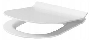 Cersanit City, scaun de toaleta antibacterian din duroplast, alb, K98-0134