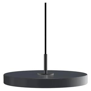 Asteria Plus Lustră Pendul Mini Anthracite Grey/Black Top - UMAGE