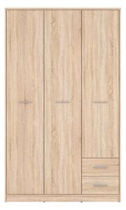Dulap haine lemn natur stejar sonoma NEPO PLUS, 118.5X54.5X197 cm
