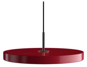Asteria Plus Lustră Pendul Medium Ruby Red/Black Top - UMAGE