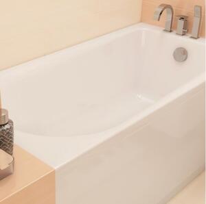 Cada Cersanit Flavia acril 160x70cm, alb, S301-106