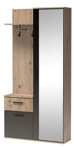 Hol Luxor (Stejar artisan + negru). 1055381