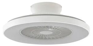 Paavo LED Smart Ventilator de tavan Alb - Lindby