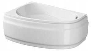 Cersanit Joanna New, cada colt stanga 140x90cm, alb, S301-165
