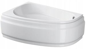 Cersanit Joanna New, cada colt stanga 150x95cm, alb, S301-167