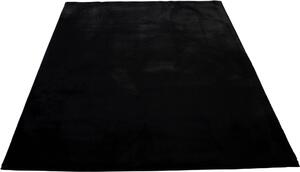 Covor de blana Balu negru 180/230 cm