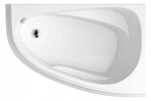 Cersanit Joanna Nou, cada colt dreapta 160x95cm, alb, S301-169