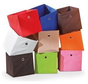 Cutie depozitare WINNY, negru, 32x32x31 cm