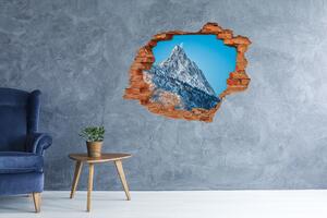 Autocolant de perete gaură 3D Tatra Munții Giewont