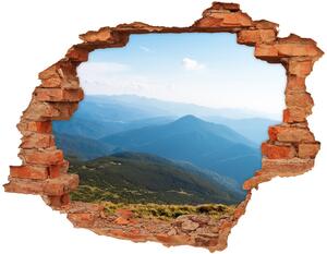 Autocolant un zid spart cu priveliște Parcul National Tatra