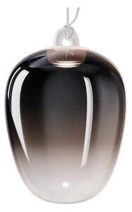 Oblò Lustră Pendul Medium 3000K Glossy Fum/Alb - Lodes