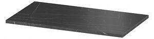 Cersanit Larga, blat dulap 80cm, marmura neagra, S932-058