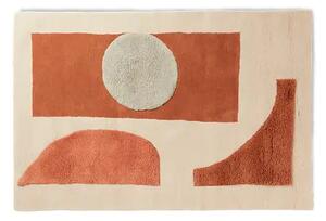 Bloco Tufted Covor Large Blush/Off-White - Ferm Living