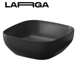 Cersanit Larga, chiuveta blat 38x38 cm, atracit mat, K677-012