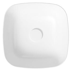 Cersanit Larga, chiuveta blat 38x38 cm, alb lucios, K677-004