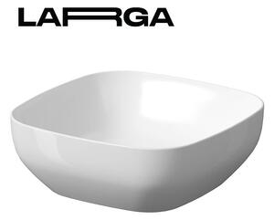 Cersanit Larga, chiuveta blat 38x38 cm, alb lucios, K677-004