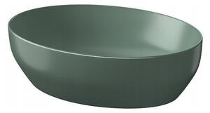 Cersanit Larga, chiuveta blat 50,5x38,5x13,5 cm, verde mat, K677-054