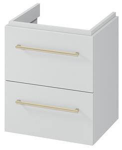 Cersanit Larga, dulap pentru lavoar suspendat 60cm, gri mat, S932-072