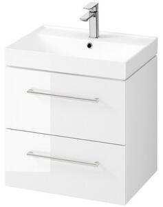 Cersanit Larga, dulap pentru lavoar suspendat 60cm, alb lucios, S932-070