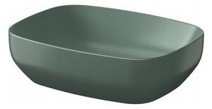 Cersanit Larga, chiuveta blat 50x38,5x13,5 cm, verde mat, K677-065