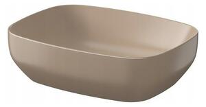Cersanit Larga, chiuveta blat 50x38,5x13,5 cm, maro mat, K677-063