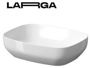 Cersanit Larga, chiuveta blat 50x39 cm, alb lucios, K677-003