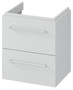 Cersanit Larga, dulap pentru lavoar suspendat 60cm, gri mat, S932-072