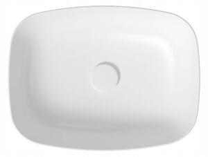 Cersanit Larga, chiuveta blat 50x39 cm, alb lucios, K677-003