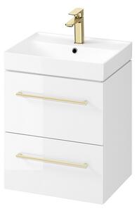 Cersanit Larga, dulap pentru lavoar suspendat 50cm, alb lucios, S932-067