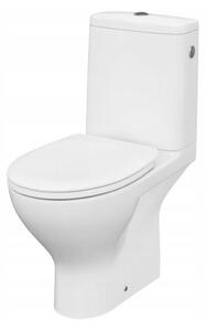 Cersanit Moduo CleanOn, toaletă combinată cu flux 3/5l + scaun duroplast, alb, K116-030