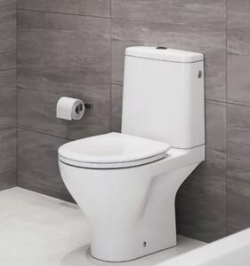 Cersanit Moduo CleanOn, toaletă combinată cu flux 3/5l + scaun duroplast, alb, K116-030
