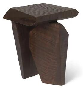 Silva Piece Masă Laterală Întuneric Stained Mango Wood - Ferm Living
