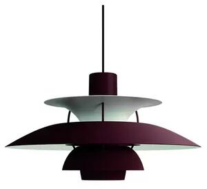 PH 5 Lustră Pendul Monochrome Burgundy - Louis Poulsen