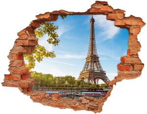 Autocolant autoadeziv gaură Turnul Eiffel din Paris