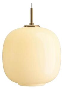 VL45 Radiohus Lustră Pendul Ø250 Brass/Glossy Pale Yellow - Louis Poulsen