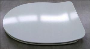 Scaun WC Cersanit Moduo/Delfi din duroplastic cu inchidere lenta, alb, K98-0138